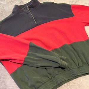 Multicolor Zip Sweater